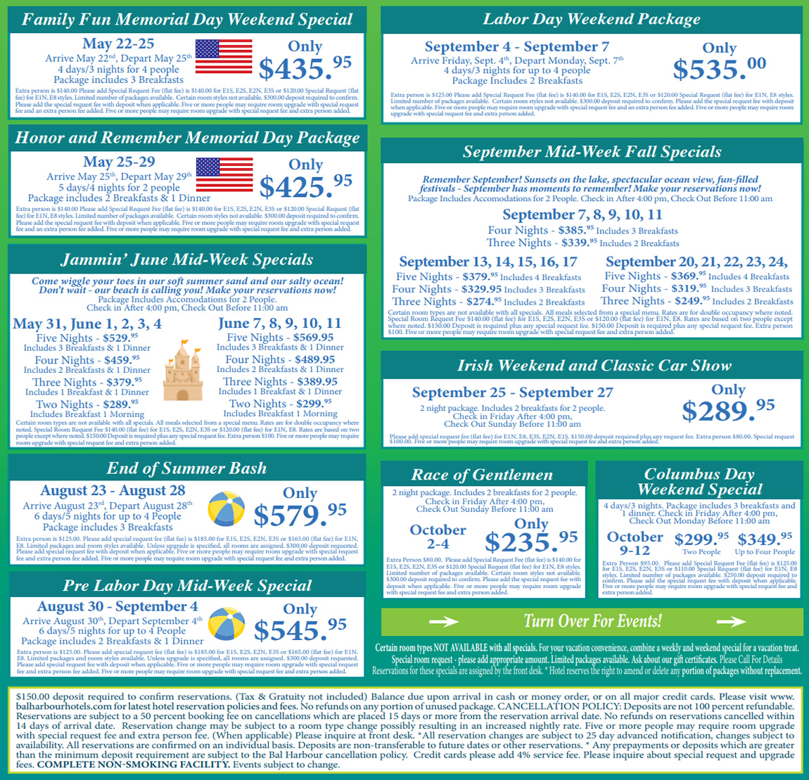 Kick It Off Specials